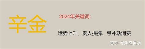 2024辛金|2024甲辰年运之庚辛金